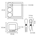 TABLA EDAM BAMBU (HO 100 - BAMBÚ / ACERO INOXIDABLE) - Image 2