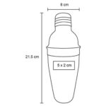 SHAKER CARAJILLO PLATA (HO 051 - ACERO INOXIDABLE) - Image 10