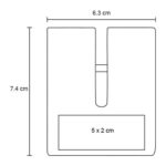 SOPORTE TAOS PLATA (SO 089 - ALUMINIO) - Image 2