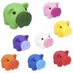 ALCANCÍA COCHINITO AZUL CLARO (O 070 - PLÁSTICO) - Image 3