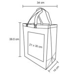 BOLSA ATLANTIS VINO (BL 092 - NON WOVEN) - Image 2