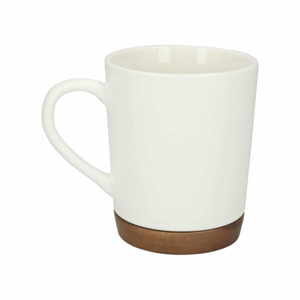 TAZA AVELLANEDA BLANCO (HO 102 - MADERA / CERÁMICA)