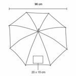 PARAGUAS RAIN BLANCO (PM 02 - POLIÉSTER) - Image 10