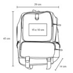 MOCHILA TORETTO GRIS (BL 096 - POLIÉSTER) - Image 6