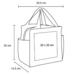 LONCHERA FARAH GRIS (LON 017 - POLIÉSTER) - Image 6