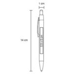 BOLÍGRAFO DICKENS NEGRO (AL-21014 - METAL) - Image 2