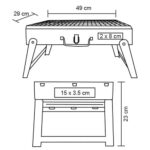 ASADOR STEAK NEGRO (HO 072 - ACERO INOXIDABLE) - Image 4
