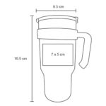 TERMO BENTLEY BLANCO (T 181 - ACERO INOXIDABLE / PLÁSTICO) - Image 8