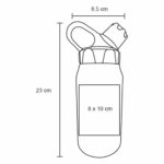 TERMO CAMARO AZUL (T 188 - ACERO INOXIDABLE / PLÁSTICO) - Image 11