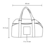 MALETA CRETA NEGRO (BL 118 - POLIÉSTER) - Image 2