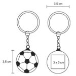 LLAVERO ARSENAL PLATA (MK 032 - METAL) - Image 5