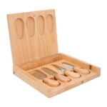 TABLA CHEDDAR BAMBU (HO 068 - BAMBÚ / ACERO INOXIDABLE)