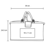 CANASTA PICNIC GRIS (LON 018 - POLIÉSTER) - Image 2