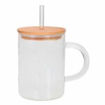 TARRO BERRY TRANSPARENTE (HO 087 - VIDRIO / BAMBÚ)