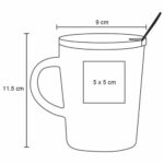 TAZA LUNGO BLANCO (HO 086 - BAMBÚ / CERÁMICA) - Image 2