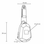 BOLSO NINJA NEGRO (BL 130 - POLIÉSTER) - Image 2