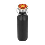 CILINDRO SIQUEIROS NEGRO (T 53 HUICHOL - ACERO INOXIDABLE)