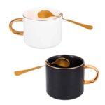 TAZA CAPUCCINO BLANCO (HO 054 - CERÁMICA / METAL) - Image 3