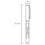 BOLÍGRAFO COBRA BLANCO (LR 31001 - PLÁSTICO) - Image 2