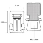 SOPORTE RUDO NEGRO (SO 124 - PLÁSTICO / SILICÓN) - Image 2