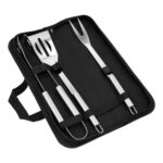 SET SIRLOIN NEGRO (HO 061 - POLIÉSTER/ACERO INOXIDABLE)