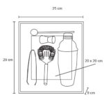 SET MOJITO PLATA (HO 060 - ACERO INOX/CARTÓN) - Image 6