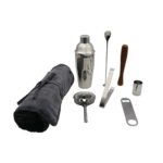 SET BARMAN GRIS (HO 059 - POLIÉSTER/ACERO INOXIDABLE) - Image 20