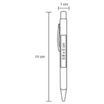 BOLÍGRAFO SHELBY AZUL (BP-17121R - PLÁSTICO) - Image 2