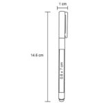 BOLÍGRAFO DEMON AZUL (GL 20160 - PLÁSTICO) - Image 2