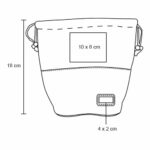 COSMETIQUERA LONGORIA NEGRO (CP 068 - POLIÉSTER / PLÁSTICO) - Image 2