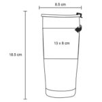 TERMO SIALUM BLANCO (T 193 - ACERO INOXIDABLE) - Image 2