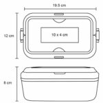 CONTENEDOR FOOD BLANCO (HO 115 - PLÁSTICO) - Image 2