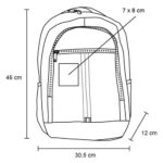 MOCHILA CITY BACKPACK NEGRO (BL 172 - POLIÉSTER) - Image 2