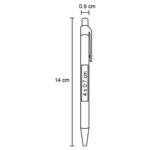 BOLÍGRAFO CARTOON NEGRO (BP 5265C - CARTÓN) - Image 2