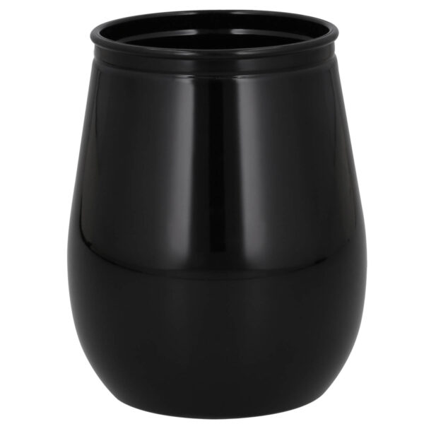 VASO NEGRO SOLIDO BALI (T 133 - PET)