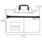 MALETÍN BUSINESS CASUAL NEGRO (BL 134 - POLIÉSTER) - Image 6