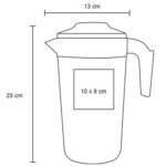 JARRA JUICY TRANSPARENTE (HO 076 - POLIPROPILENO) - Image 2