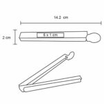 CLIP COOKIE AZUL (HO 077 - POLIPROPILENO) - Image 2