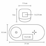 CARGADOR LUMINA BLANCO (SO 121 - PLÁSTICO) - Image 2