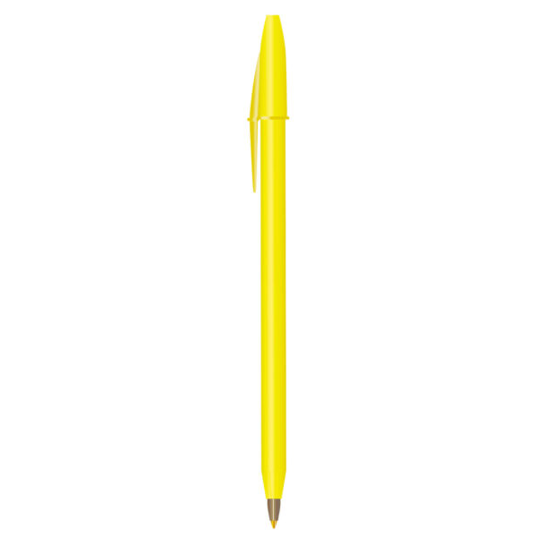 BOLIGRAFO AMARILLO BIC (ROUND STIC TN - PLÁSTICO)