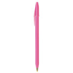 BOLIGRAFO ROSA BIC (ROUND STIC TN - PLÁSTICO)