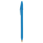 BOLIGRAFO AZUL CLARO BIC (ROUND STIC TA - PLÁSTICO)