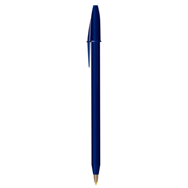 BOLIGRAFO AZUL MARINO BIC (ROUND STIC TA - PLÁSTICO)