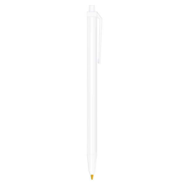 BOLIGRAFO BLANCO BIC (CLIC STIC - PLÁSTICO)