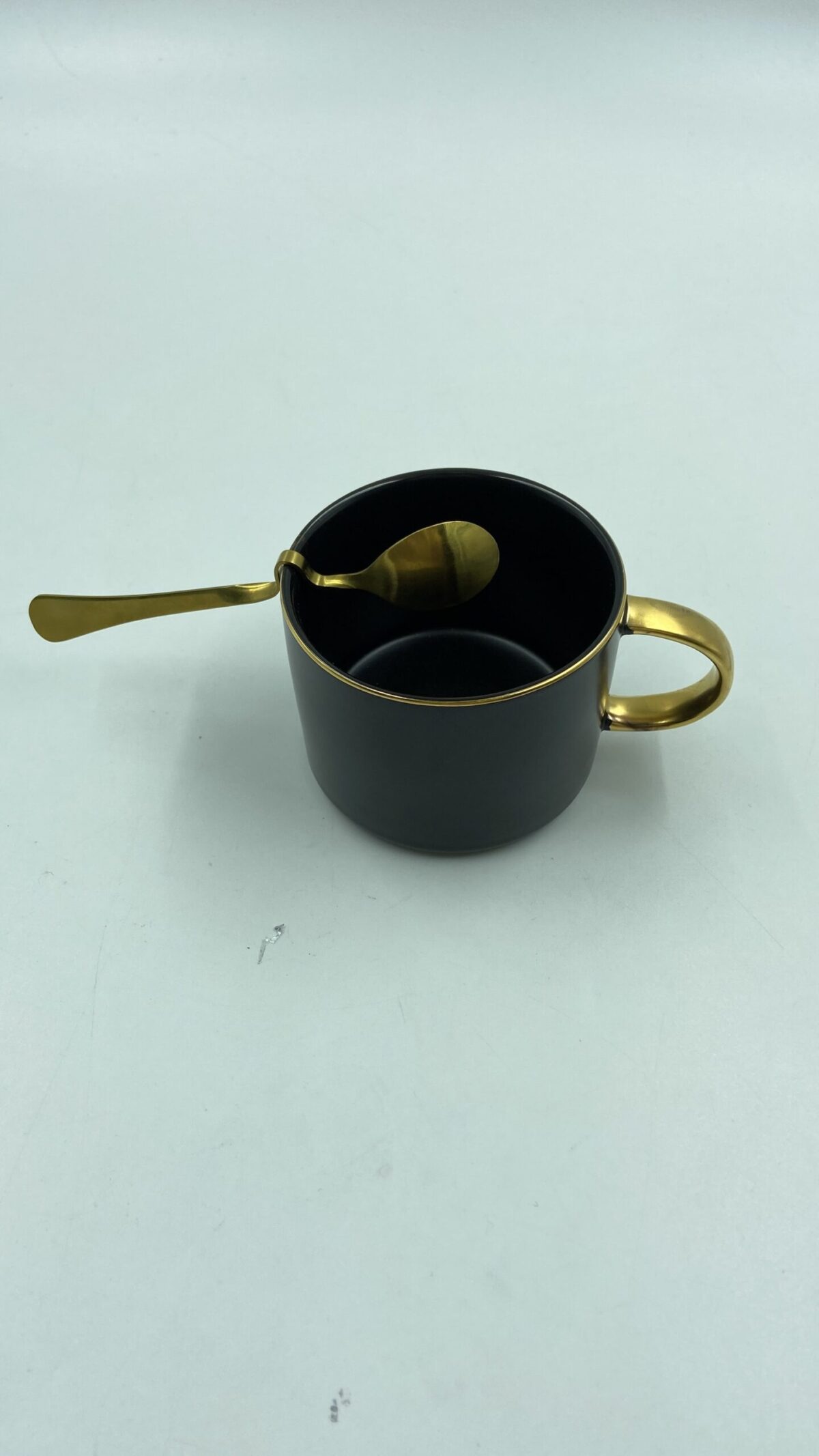 TAZA CAPUCCINO BLANCO (HO 054 - CERÁMICA / METAL) - Image 7