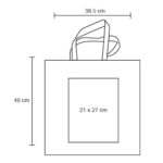 BOLSA VALLARTA UNICO (BL 060 - ALGODÓN AFELPADO) - Image 2