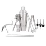 SET DAIQUIRI PLATA (HO 052 - ACERO INOXIDABLE / MADERA)