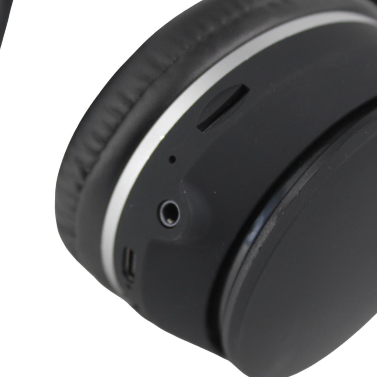 AUDIFONOS INALAMBRICOS BEATMAX ESTEREO (TEC163-U) NEGRO - Image 4
