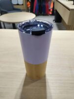 TERMO TAKE BLANCO (T 229 - ACERO INOXIDABLE/BAMBÚ) - Image 3