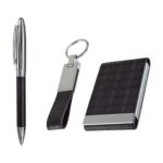 SET PRINCE NEGRO 61200 (CURPIEL / METAL)